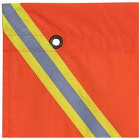 353 Flag with Reflective Tape, Polyester Distribution Élite MP