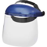 390 Premium Series Single Crown Uncoated Faceshield, Acetate, Ratchet Suspension Distribution Élite MP