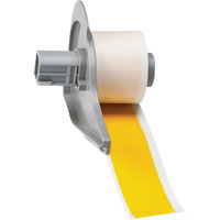 All-Weather Permanent Adhesive Label Tape, Vinyl, Yellow, 1" Width Distribution Élite MP