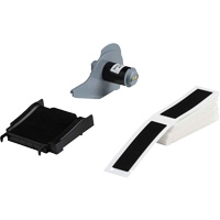 Raised Panel Labels, Polyester, 1" L x 4" H, Black Distribution Élite MP