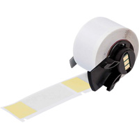 Self-Laminating Wrap-Around Wire & Cable Labels, Vinyl, 1" L x 2.5" H, White Distribution Élite MP