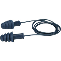 Metal-Detectable Reusable TPR Earplugs, Corded, Bulk - Box, 27 dB NRR, One-Size Distribution Élite MP