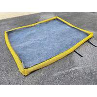 Small Ultra-Filter Pad, 0.8 US gal. Capacity, 2.5' W x 2' L x 3" H, Foam Wall Distribution Élite MP