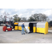 P20 Plus Ultra-Hard Top Spill Pallets sans drain, 312" lo x 79" la x 62" h, Capacit&eacute; de charge 9000 lb Distribution Élite MP