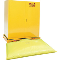 Double Drum Ultra-Safety Cabinet Bladder System, 63" lo x 38,5" la x 6,3" h, Capacit&eacute; de charge 3000 lb Distribution Élite MP