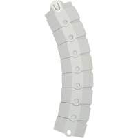 Small Ultra-Sidewinder Cable Protection System avec capuchons, 39,5" x 3" x 0,8", 2000 lb (1 tonne) Distribution Élite MP