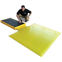 Ultra-Spill Deck flexible, &agrave; vessie, 2 barils, Capacit&eacute; de d&eacute;versement 88 gal. US, 48" x 27" x 5" Distribution Élite MP