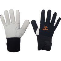 Left-Hand Anti-Impact Glove, 7/Small, Grain Leather Palm, Elastic Cuff Distribution Élite MP