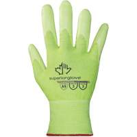 Gants haute visibilit&eacute; r&eacute;sistants &agrave; la coupe S21TXUGFN, Taille 5/2T-petit, Calibre 21, Rev&ecirc;tement Nitrile, Enveloppe en TenActiv, ASTM ANSI niveau A9 Distribution Élite MP