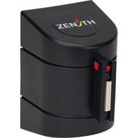 Barri&egrave;re murale magn&eacute;tique avec bande magn&eacute;tique, Plastique, Fixation magn&eacute;tique, 15', Ruban Noir et jaune Distribution Élite MP