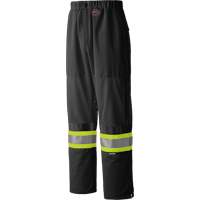 6003BKP Traffic Safety Pants, Polyester, Small, Black Distribution Élite MP