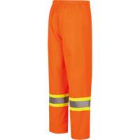 5627W Women's Waterproof Bib Pants, Polyester/Polyurethane, X-Small, High Visibility Orange Distribution Élite MP