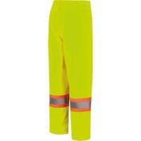 5629W Women's Waterproof Bib Pants, Polyester/Polyurethane, X-Small, High Visibility Lime-Yellow Distribution Élite MP