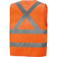 6885 High-Visibility Tricot Safety Vest, High Visibility Orange, Small, Polyester Distribution Élite MP