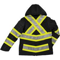 Womens Insulated Flex Safety Jacket, Polyester, Black, X-Small Distribution Élite MP