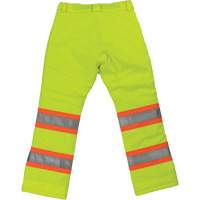 Pantalon de s&eacute;curit&eacute; isolant et extensible pour femmes, Polyester, T-petit, Jaune lime haute visibilit&eacute; Distribution Élite MP