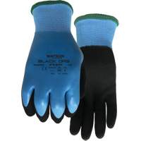Gants hydrofuges Stealth Black Ops, Taille Petit, Calibre 15, Rev&ecirc;tement Latex de caoutchouc, Enveloppe en Fibre de verre/Polyester, ASTM ANSI niveau A4 Distribution Élite MP