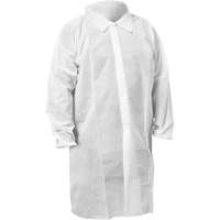 KleenGuard KGA10 Lab Coat, Medium, White Distribution Élite MP
