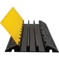 Protecteur de c&acirc;bles en polyur&eacute;thane, 3 canaux, 35,43" lo x 19,69" la x 3" h Distribution Élite MP