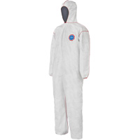 SFR Coveralls with Hood, Medium, White, Tyvek&reg; 400 Distribution Élite MP