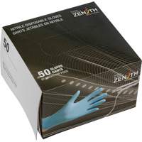 Emballages de gants jetables pour machine distributrice, Moyen, Nitrile, 4,5 mils, Sans poudre, Bleu, Classe 2 Distribution Élite MP