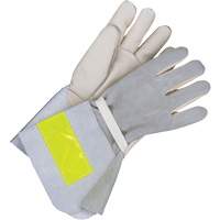 Gants de travail doubl&eacute;s avec poignet de 5", Cuir fleur de vache, Taille 10 Distribution Élite MP