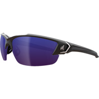 Khor G2 Safety Glasses, Blue Mirror Lens, Anti-Scratch/Polarized, ANSI Z87+/MCEPS GL-PD 10-12/Meets/Exceeds CSA Z94.3 Distribution Élite MP