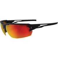 Pumori Safety Glasses, Red/Mirror Lens, Anti-Scratch, ANSI Z87+/MCEPS GL-PD 10-12/Meets/Exceeds CSA Z94.3 Distribution Élite MP