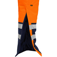 Salopette pour le froid extr&ecirc;me Bisley, Polyester, Petit, Orange haute visibilit&eacute; Distribution Élite MP