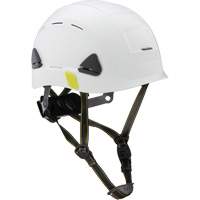 Casque de s&eacute;curit&eacute; d'escalade Fibre Metal, R&eacute;pond aux normes CSA type 2, Suspension Rochet, Ventil&eacute; Distribution Élite MP
