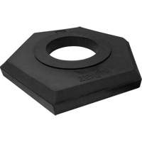 Rubber Channelizer Base, 15 lbs. Distribution Élite MP