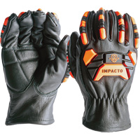 Impact & Cut Protection Gloves, 7, Cowhide Palm Distribution Élite MP
