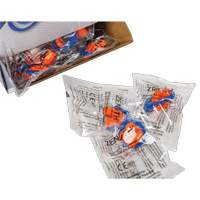 Bouchons d'oreilles en mousse, Paire - Sac en poly, Avec cordon Distribution Élite MP