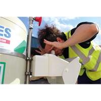 Mobile Self-Contained Emergency Safety Shower with Eye & Face Wash, 30 gal. Capacity, Meets None Distribution Élite MP