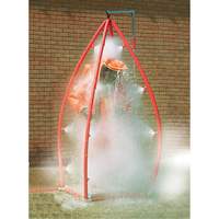 16-Nozzle Portable Decontamination Shower, Meets None Distribution Élite MP