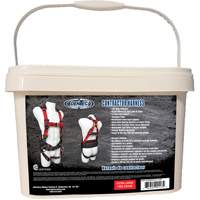 Contractor Safety Harness in Pail, CSA Certified, Class AP, X-Large, 352 lbs. Cap. Distribution Élite MP