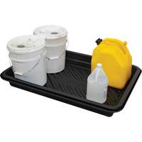 Plateau pour les d&eacute;versements, 24" lo x 36" la x 4,5" h, Cap. de d&eacute;versement 18 gal. US Distribution Élite MP