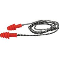 Bouchons d'oreilles r&eacute;utilisables en TPR de PIP, Avec cordon, Paire - Boîte pour vente au d&eacute;tail, 27 dB NRR, Taille unique Distribution Élite MP