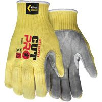 CutPro&reg; Cut Resistant Work Gloves with Split Leather Palm, Size Small, 7 Gauge, Kevlar&reg; Shell, ASTM ANSI Level A3 Distribution Élite MP