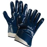 Gants &agrave; poignet de s&eacute;curit&eacute; de poids lourd, 11/2T-Grand, R&ecirc;vetement Nitrile, Enveloppe en Coton Distribution Élite MP