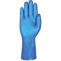 Gants r&eacute;sistants aux produits chimiques bleus pour usage moyen AlphaTec 37-501, Taille 7, 13" lo, Nitrile, 16,5-mil Distribution Élite MP