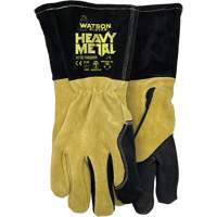 Gants de soudage MIG/&eacute;lectrode 2780 Thrasher, Cuir de vache refendu, Taille Petit Distribution Élite MP