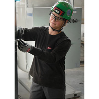 T-shirt &agrave; manches longues avec poches GRIDIRON, Femmes, T-petit, Bleu Distribution Élite MP