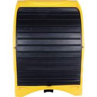 4-Drum Hard Cover Spill Pallet, 68.11" L x 61.61" W x 83.07" H, 1433 lbs. Load Capacity Distribution Élite MP