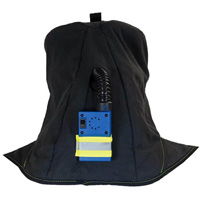 TCG Arc Flash Hood, Black, 40 cal/cm², ANSI Z87.1/ASTM F1506/ASTM F1959/ASTM F2178/Meets/Exceeds CSA Z462/NFPA 70E, 4 Arc Flash PPE Category Level Distribution Élite MP