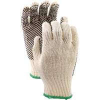 417 PVC Dotted String Knit Gloves, Poly/Cotton, Single Sided, Small Distribution Élite MP
