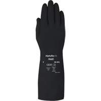 AlphaTec 38001PP Medium Duty Chemical-Resistant Gloves, Size 7, 14" L, Butyl Rubber, 14-mil Distribution Élite MP