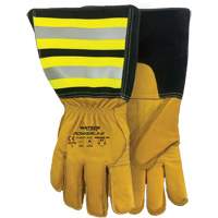 Powerline Water-Resistant Gloves, Leather, Medium Distribution Élite MP