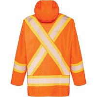 Imperm&eacute;able R804 Hurricane, Petit, Orange haute visibilit&eacute; Distribution Élite MP