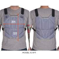 Chill-Its 6210 Phase Change Cooling Vest, One Size, Blue Distribution Élite MP
